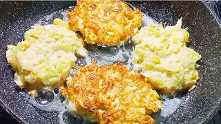 Постные Котлеты из капусты, Очень Сочные и вкусные | Lenten Cabbage Cutlets