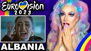 Albina & Familja Kelmendi - Duje - Albania 🇦🇱 Drag Queen Reacts to Eurovision 2023