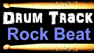 Rock Drum Track Groove 80 BPM Bass Guitar Backing Drum Beats