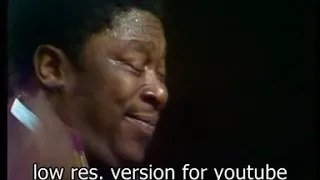 BB King - Stockholm 1974