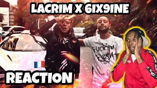 AMERICAN REACTS TO FRENCH RAP! Lacrim - Bloody ft. 6ix9ine