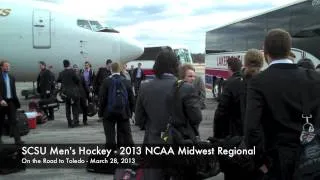 SCSU Men's Hockey Regional Trip 2013