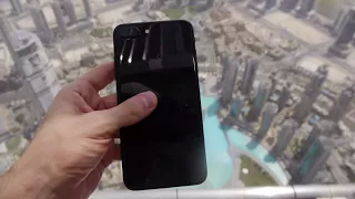 DROPPING IPHONE FROM WORLD'S TALLEST BUILDING