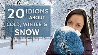 English Idioms about COLD, WINTER, and SNOW ❄️☃️ || English Lesson