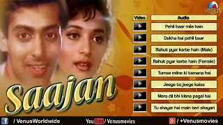 y2mate com   Saajan   Jukebox   Salman Khan, Sanjay Dutt & Madhuri Dixit   Nadeem & Shravan   90's S