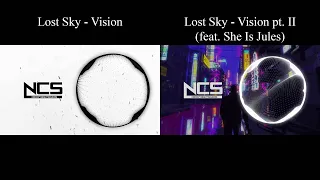 Lost Sky - Vision x Lost Sky - Vision pt. II (feat. She Is Jules) [NCS Release] [Mashup]
