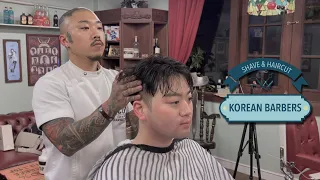 💈ASMR 헤어컷 & 스타일링 - 바버 스캇 | 스캇바버샵