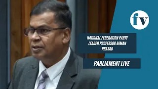 National Federation Party Leader Professor Biman Prasad