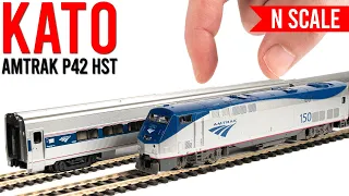 Trying American N Scale | Kato Amtrak P42 Train Pack | Unboxing & Review