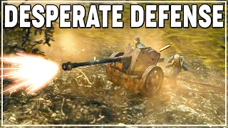 HARDEST DIFFICULTY Soviet STEAMROLLER vs GERMAN WALL of PAK Guns and INFANTRY | Steel Division 2