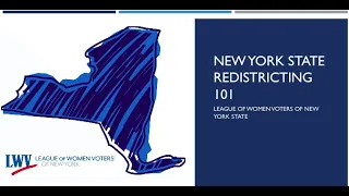Redistricting 101: NYS After the 2020 Census