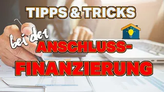 Anschlussfinanzierung - Tipps für Geldbeutel und Rendite! Immobilienfinanzierung richtig angehen.