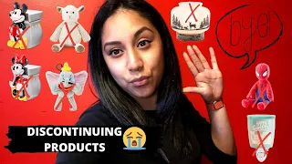 Discontinuing Products - Fall/Winter 2020