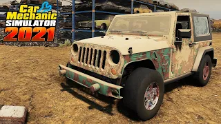 Jeep Wrangler Restoration - Car Mechanic Simulator 2021