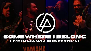 Linkin Park Cover - Somewhere I Belong (Live In Manga Pub Rock Festival)