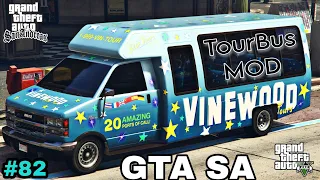 GTA 5 Vinewood Tourbus in GTA San Andreas Mobile Mods Free Download #82