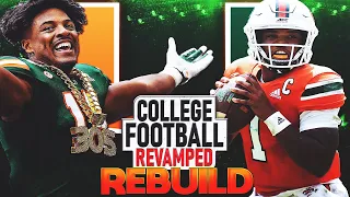 Rebuilding The Miami Hurricanes - The U is BACK | NCAA Football 14 REVAMPED Rebuild