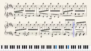 La Campanella by Franz Liszt: sheet music.