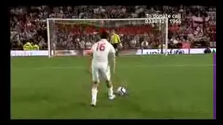 Soccer Aid 2010 Penalty Shoot Out England v Rest Of The World charity football part 2