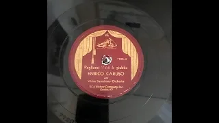 Caruso: 1907 & 1932 "Vesti la giubba" Acoustic & Electrical Versions