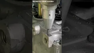 😱Putting Serial Number | 🏍Motorcycle Engine Assembly