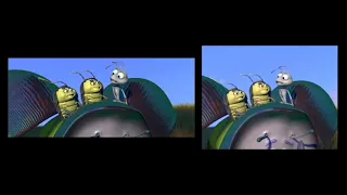 A Bug's Life Wide-Screen vs. Full-Screen