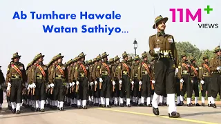 Ab Tumhare Hawale Watan Sathiyo | Indian Army Parade Song | Republic Day Parade