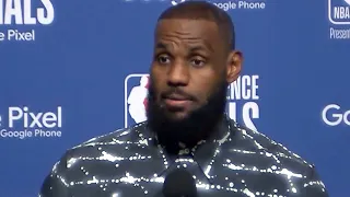 LeBron James on the Lakers Going Down 3-0