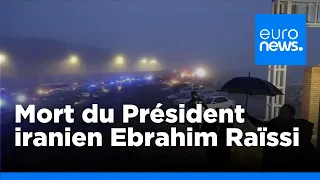 Le président iranien retrouvé mort après un accident d'hélicoptère | euronews 🇫🇷