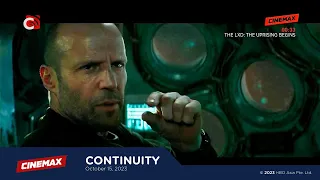 Cinemax Asia continuity |  October 15, 2023