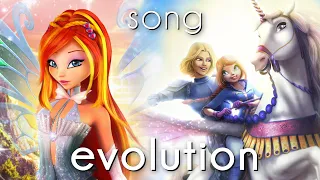 The EVOLUTION of Elisa Rosselli's songs in Winx Club! (2007-2015)