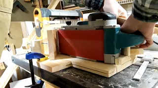 A Thickness Sander Jig - Making veneer for free