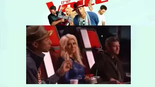 Brian Johnson vs Joshua Davis   Knockin' on heaven's door    The Voice US Season 8   Battles 1