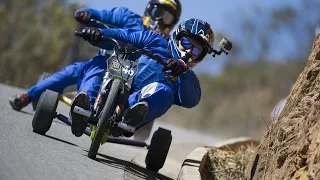 High Speed Downhill Trike Racing