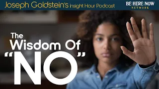 The Wisdom Of "No" with Joseph Goldstein – Insight Hour Podcast Ep. 178