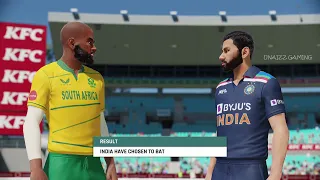 India VS South Africa 3rd ODI Highlights 2022 - Cricket 22 Gameplay