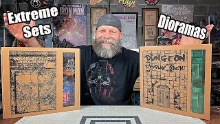 Extreme Sets Diorama Display Pack Review | Deranged Alley and Dungeon