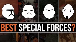 Which Star Wars Faction has the BEST SPECIAL FORCES? | Star Wars Lore