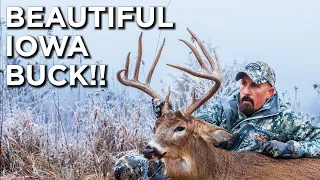 Beautiful Iowa Buck!! | Late Season Muzzleloader Hunting