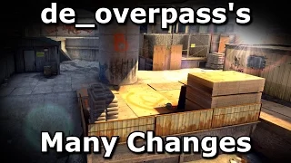 de_overpass's Many Changes