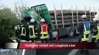 Brummifahrer stirbt auf der A2 bei Lauenau