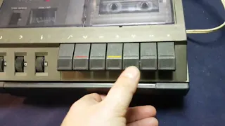 магнитофон кассетный соната 216 СССР - обзор лота