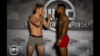 WFC 108|  Caleb George Vs Nicholas Winstead June  29,2019 at The Fillmore New Orleans