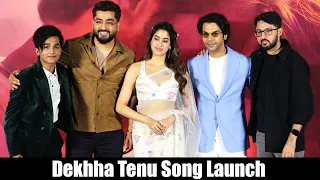 Dekhha Tenu Song Launch | Mr & Mrs Mahi | Rajkummar Rao, Janhvi Kapoor | Mohd Faiz