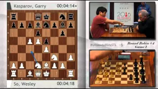 Wesley So x Kasparov - Game 10 - Full game