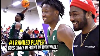 #1 Ranked Player GOES CRAZY In Front of John Wall & Sold Out Crowd!! Jonathan Kuminga DID IT AGAIN!