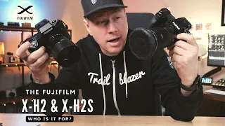 The FUJIFILM X-H2 vs X-H2s - Which one should you get and WHY?