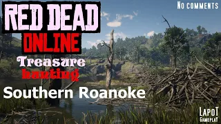 Red Dead Online. Treasure hunting. Southern Roanoke / Карта сокровищ Южный Роанок