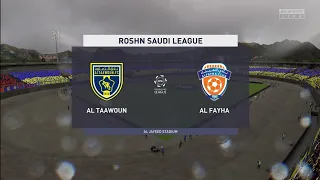 FIFA 23 | Al Taawoun vs Al Fayha - Roshn Saudi League | Gameplay