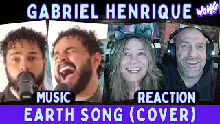 Reaction - Earth Song - Gabriel Henrique (Cover Michael Jackson) | Angie & Rollen